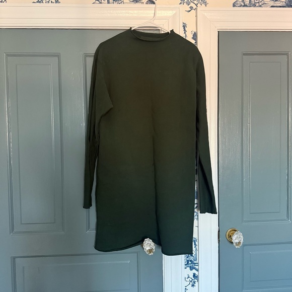 Frank & Eileen Short Isabelle Funnel Neck Dress Size Small - Picture 2 of 2